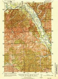 Ford Washington Historical topographic map, 1:62500 scale, 15 X 15 Minute, Year 1941