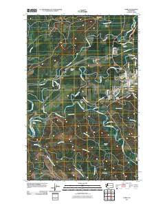 Forks Washington Historical topographic map, 1:24000 scale, 7.5 X 7.5 Minute, Year 2011