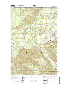 Forks Washington Current topographic map, 1:24000 scale, 7.5 X 7.5 Minute, Year 2014