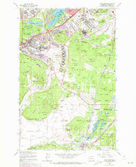 Fort Lewis Washington Historical topographic map, 1:24000 scale, 7.5 X 7.5 Minute, Year 1959