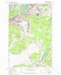 Fort Lewis Washington Historical topographic map, 1:24000 scale, 7.5 X 7.5 Minute, Year 1959