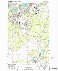 Fort Lewis Washington Historical topographic map, 1:24000 scale, 7.5 X 7.5 Minute, Year 1997