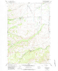 Fort Simcoe Washington Historical topographic map, 1:24000 scale, 7.5 X 7.5 Minute, Year 1958