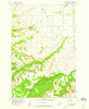 Fort Simcoe Washington Historical topographic map, 1:24000 scale, 7.5 X 7.5 Minute, Year 1958