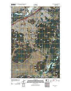 Fort Lewis Washington Historical topographic map, 1:24000 scale, 7.5 X 7.5 Minute, Year 2011