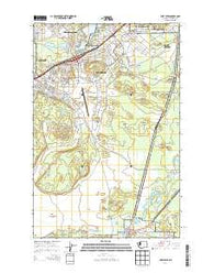 Fort Lewis Washington Current topographic map, 1:24000 scale, 7.5 X 7.5 Minute, Year 2014