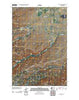 Fort Simcoe Washington Historical topographic map, 1:24000 scale, 7.5 X 7.5 Minute, Year 2011