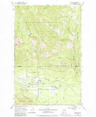 Fortson Washington Historical topographic map, 1:24000 scale, 7.5 X 7.5 Minute, Year 1966