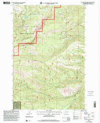 Foundation Ridge Washington Historical topographic map, 1:24000 scale, 7.5 X 7.5 Minute, Year 2000
