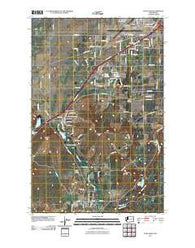 Four Lakes Washington Historical topographic map, 1:24000 scale, 7.5 X 7.5 Minute, Year 2011