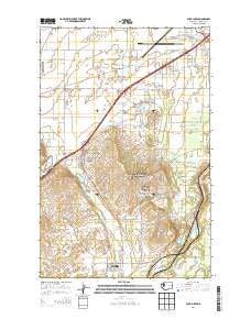 Four Lakes Washington Current topographic map, 1:24000 scale, 7.5 X 7.5 Minute, Year 2014