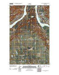 Four Mound Prairie Washington Historical topographic map, 1:24000 scale, 7.5 X 7.5 Minute, Year 2011