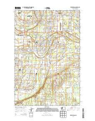 Frederickson Washington Current topographic map, 1:24000 scale, 7.5 X 7.5 Minute, Year 2014