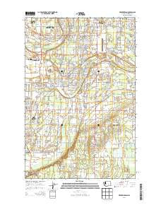 Frederickson Washington Current topographic map, 1:24000 scale, 7.5 X 7.5 Minute, Year 2014