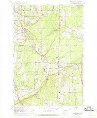 Frederickson Washington Historical topographic map, 1:24000 scale, 7.5 X 7.5 Minute, Year 1959