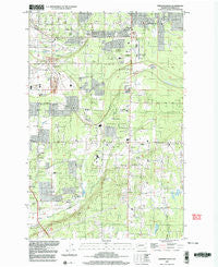 Frederickson Washington Historical topographic map, 1:24000 scale, 7.5 X 7.5 Minute, Year 1997