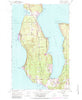 Freeland Washington Historical topographic map, 1:24000 scale, 7.5 X 7.5 Minute, Year 1953