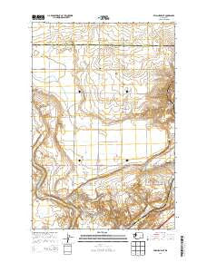 Frischknecht Washington Current topographic map, 1:24000 scale, 7.5 X 7.5 Minute, Year 2014