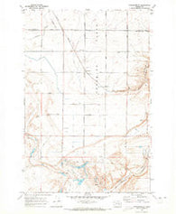 Frischknecht Washington Historical topographic map, 1:24000 scale, 7.5 X 7.5 Minute, Year 1970