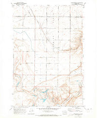 Frischknecht Washington Historical topographic map, 1:24000 scale, 7.5 X 7.5 Minute, Year 1970