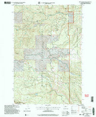 Frost Mountain Washington Historical topographic map, 1:24000 scale, 7.5 X 7.5 Minute, Year 2003