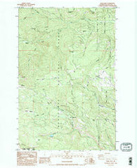 Frost Mtn Washington Historical topographic map, 1:24000 scale, 7.5 X 7.5 Minute, Year 1985