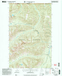Frosty Creek Washington Historical topographic map, 1:24000 scale, 7.5 X 7.5 Minute, Year 2002