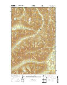 Frosty Creek Washington Current topographic map, 1:24000 scale, 7.5 X 7.5 Minute, Year 2014