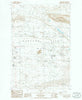 Gable Butte Washington Historical topographic map, 1:24000 scale, 7.5 X 7.5 Minute, Year 1986
