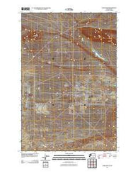 Gable Butte Washington Historical topographic map, 1:24000 scale, 7.5 X 7.5 Minute, Year 2011