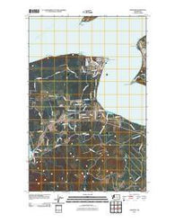 Gardiner Washington Historical topographic map, 1:24000 scale, 7.5 X 7.5 Minute, Year 2011