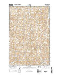 Garfield Washington Current topographic map, 1:24000 scale, 7.5 X 7.5 Minute, Year 2014