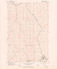 Garfield Washington Historical topographic map, 1:24000 scale, 7.5 X 7.5 Minute, Year 1964