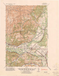 Gate Washington Historical topographic map, 1:62500 scale, 15 X 15 Minute, Year 1941