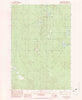 Gifford Peak Washington Historical topographic map, 1:24000 scale, 7.5 X 7.5 Minute, Year 1983