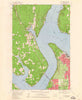 Gig Harbor Washington Historical topographic map, 1:24000 scale, 7.5 X 7.5 Minute, Year 1959