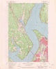 Gig Harbor Washington Historical topographic map, 1:24000 scale, 7.5 X 7.5 Minute, Year 1959