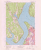Gig Harbor Washington Historical topographic map, 1:24000 scale, 7.5 X 7.5 Minute, Year 1959