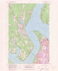 Gig Harbor Washington Historical topographic map, 1:24000 scale, 7.5 X 7.5 Minute, Year 1959