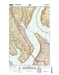 Gig Harbor Washington Current topographic map, 1:24000 scale, 7.5 X 7.5 Minute, Year 2014