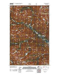 Gilbert Washington Historical topographic map, 1:24000 scale, 7.5 X 7.5 Minute, Year 2011