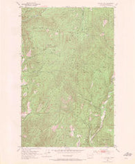 Gillette Mtn Washington Historical topographic map, 1:24000 scale, 7.5 X 7.5 Minute, Year 1952