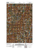 Gillette Mountain Washington Historical topographic map, 1:24000 scale, 7.5 X 7.5 Minute, Year 2011