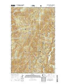 Gillette Mountain Washington Current topographic map, 1:24000 scale, 7.5 X 7.5 Minute, Year 2014