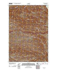 Ginkgo Washington Historical topographic map, 1:24000 scale, 7.5 X 7.5 Minute, Year 2011