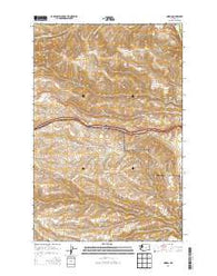 Ginkgo Washington Current topographic map, 1:24000 scale, 7.5 X 7.5 Minute, Year 2014