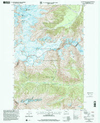 Glacier Peak East Washington Historical topographic map, 1:24000 scale, 7.5 X 7.5 Minute, Year 1999