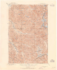 Glacier Peak Washington Historical topographic map, 1:125000 scale, 30 X 30 Minute, Year 1899