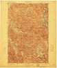 Glacier Peak Washington Historical topographic map, 1:125000 scale, 30 X 30 Minute, Year 1901