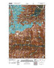 Glacier Peak East Washington Historical topographic map, 1:24000 scale, 7.5 X 7.5 Minute, Year 2011